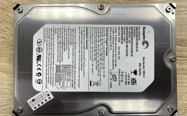 Жесткий диск Seagate Barracuda 7200.9 250GB