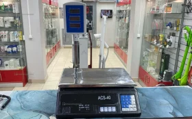 Купить Весы торговые ACS-40 б/у , в Санкт-Петербург Цена:500рублей