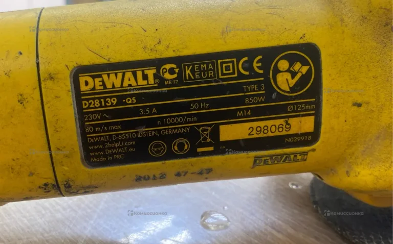Шлифовальная машина Dewalt D 28139