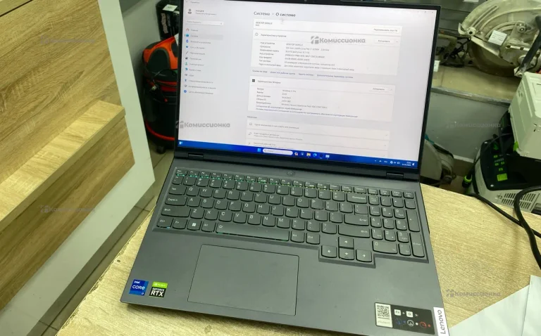 Ноутбук  Lenovo legion 5 pro 16IAH7H