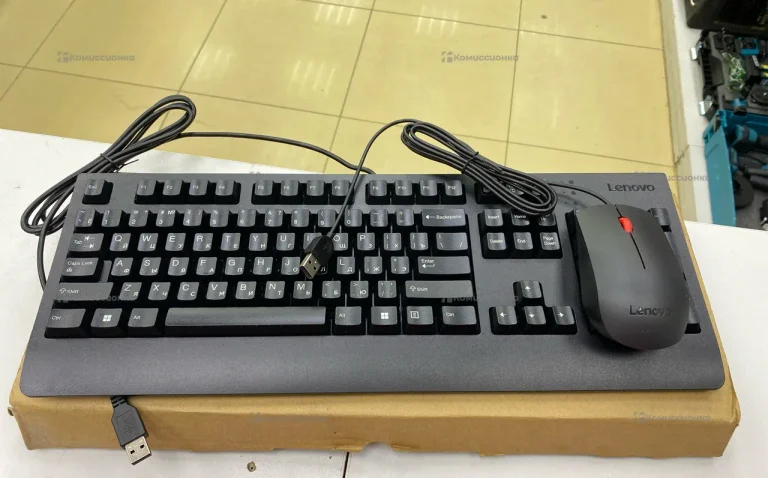 Клавиатура и мышь Lenovo