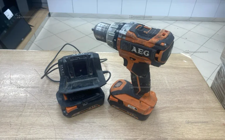Шуруповерт AEG BSB18C2BL