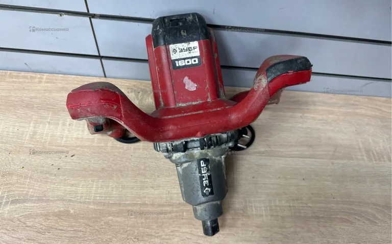 Строительный миксер Зубр МР 1600-2