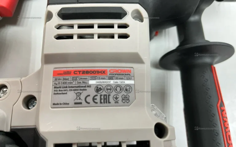 Аккумуляторный перфоратор CROWN CT28001HX-4 BMC