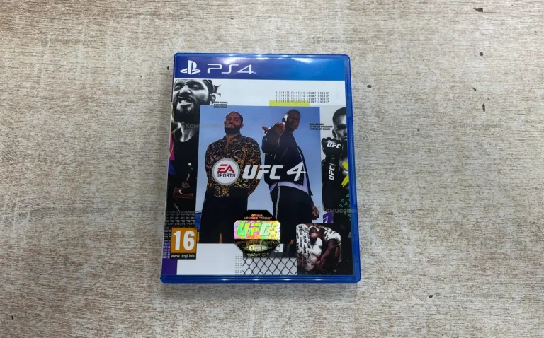 ps4 диск. UFC 4