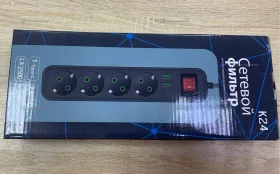 Купить Сетевой фильтр gfuzf k24 4 розетки б/у , в Тольятти Цена:550рублей