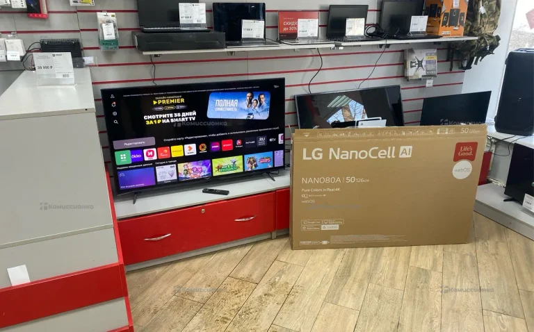 Телевизор lg nano80a/50126cmй