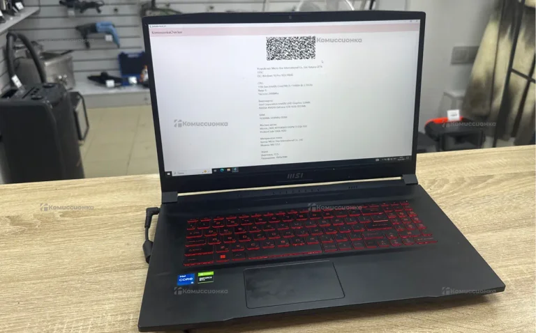 Ноутбук  msi katana gf76