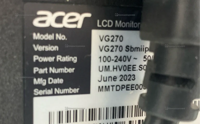 Монитор Acer VG270