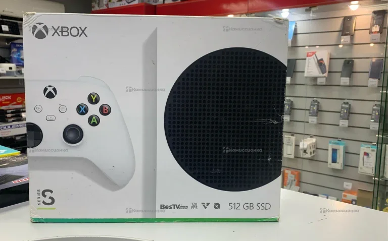 Приставка XBox Series S 512gb + зарядная станция