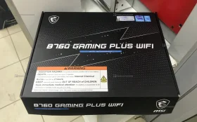 Купить Материнская плата MSI  B760 Gaming plus WiFi DDR5 б/у , в Москва и область Цена:8500рублей