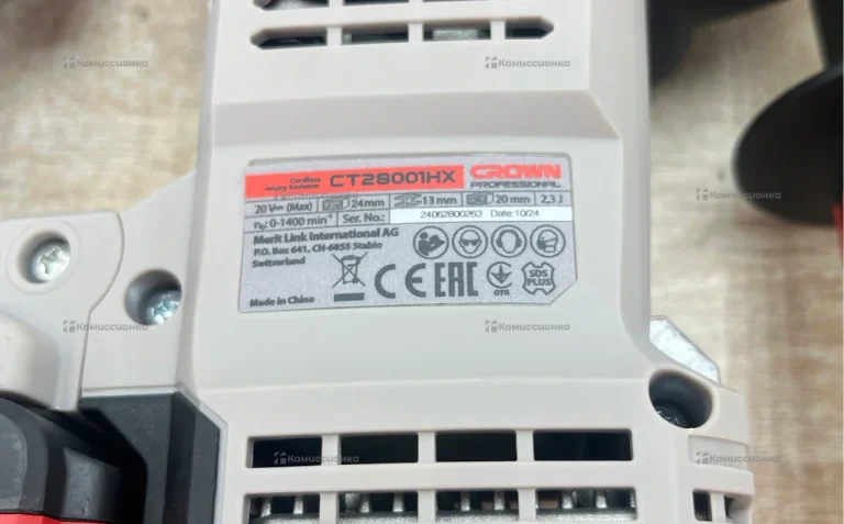 Аккумуляторный перфоратор CROWN CT28001HX-4 BMC