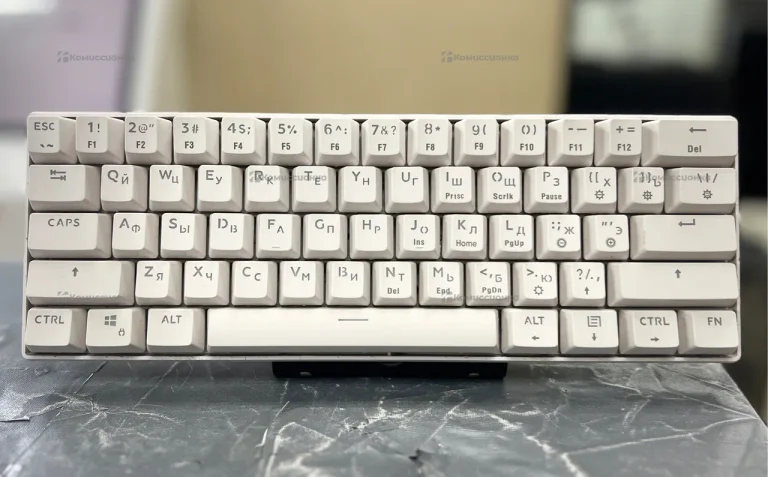 Клавиатура проводная DEXP Tanto RGB White