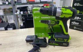 Купить Шуруповерт Greenworks GD24DD60 б/у , в Саратов Цена:6990рублей