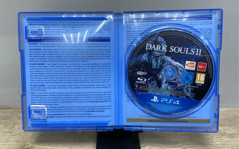 Диск PS4 Dark Souls 2 remastered