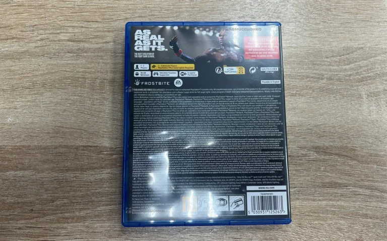 диск на ps5 ufc5