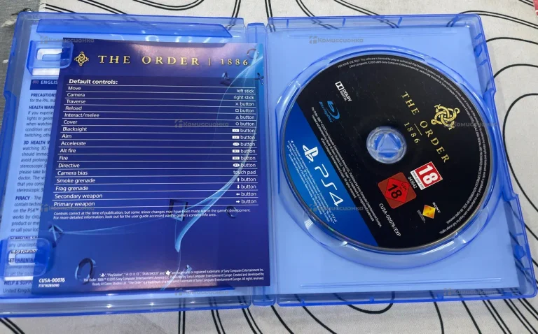 Игра The Order: 1886 для PlayStation 4