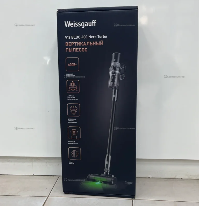 Пылесос  weissgauff v12 Bldc 400 neto turbo
