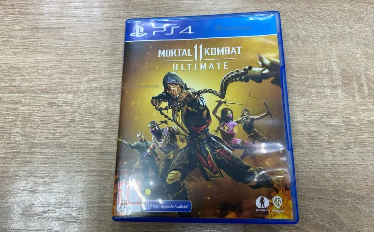 диск PS4 mortal kombat 11 ultimate