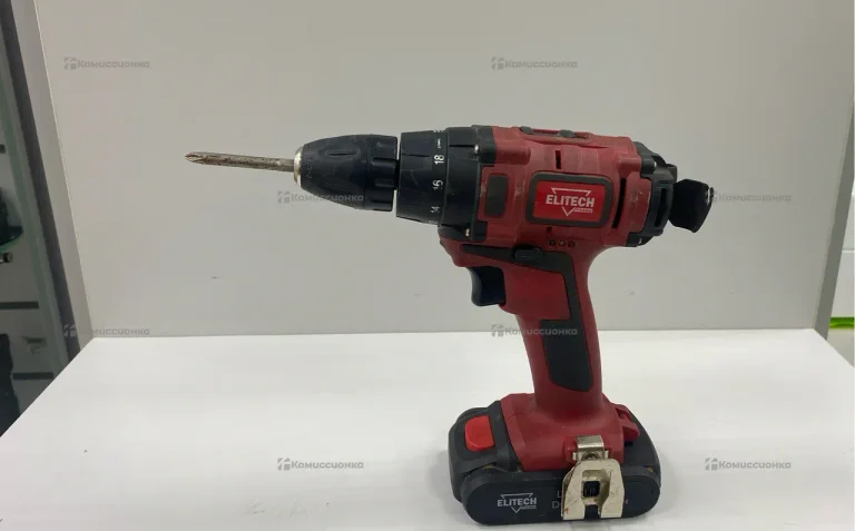 Шуруповерт Elitech ДА 18СЛК2