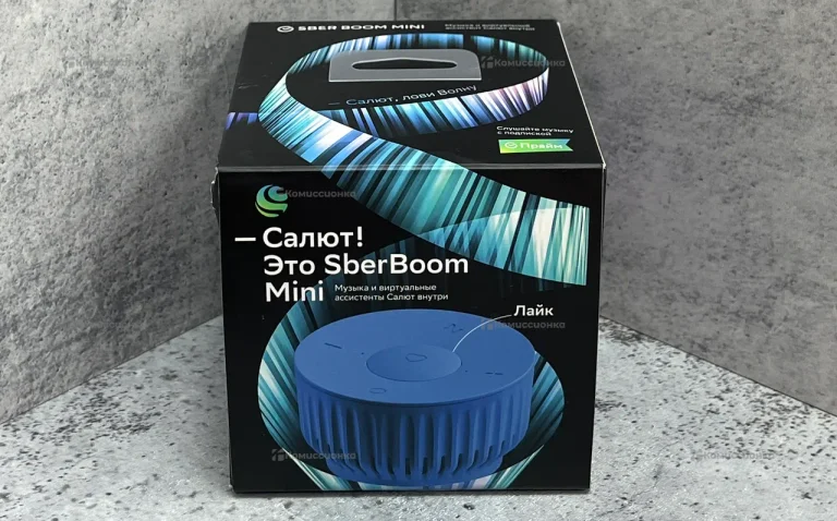 Колонка  sber boom mini
