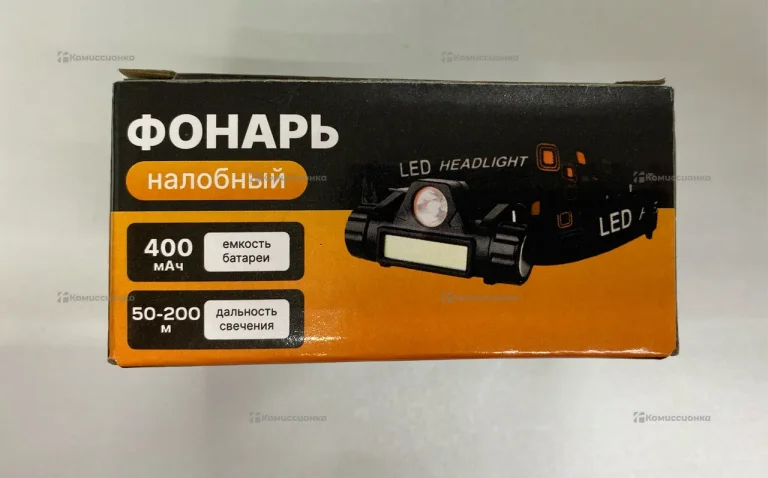 Фонарь налобный LED
