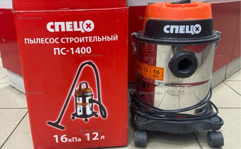 Строительный пылесос Спец ПС-1400