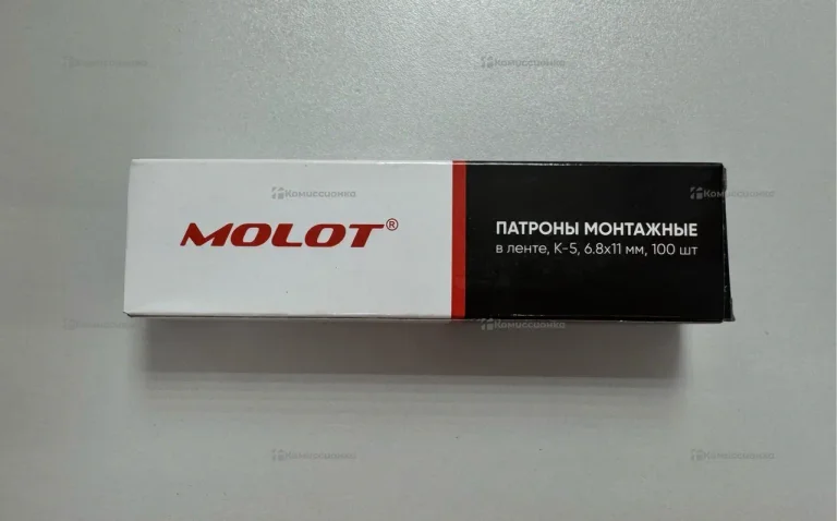 Патроны монтажные Molot K-5 6.8x11мм 100шт.