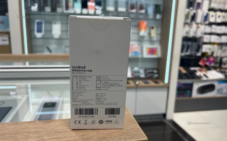 Портативный ручной мини-вентилятор Xiaomi Qualitell ZSC230613 (белый)