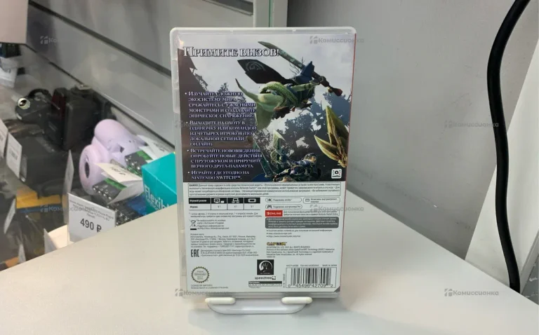 Nintendo switch картридж Monster Hunter Rise