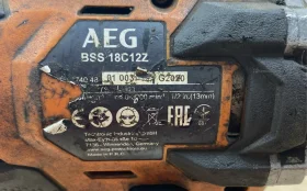 Купить Гайковерт AEG BSS 18C12Z б/у , в Самара Цена:9990рублей