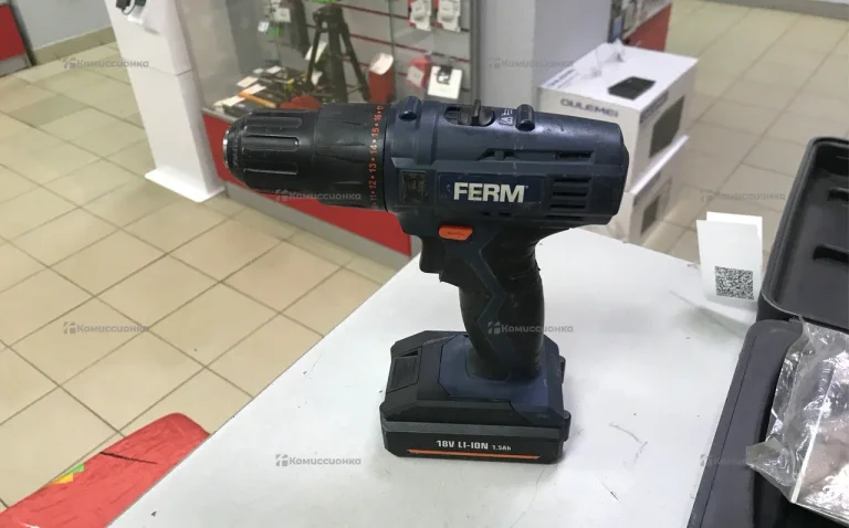 Дрель ferm cdm1120