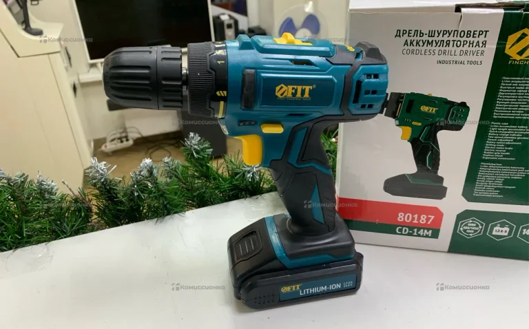 Дрель-шуруповерт FIT CD-14