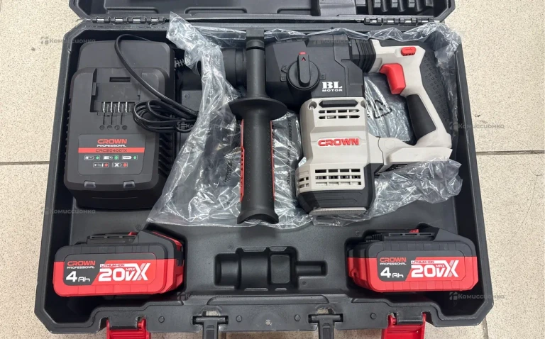 Аккумуляторный перфоратор CROWN CT28001HX-4 BMC
