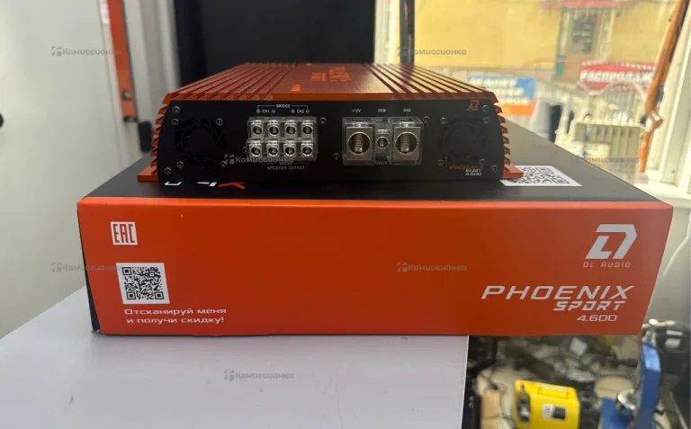 Усилитель  DL AUDIO PHOENIX SPORT 4.600
