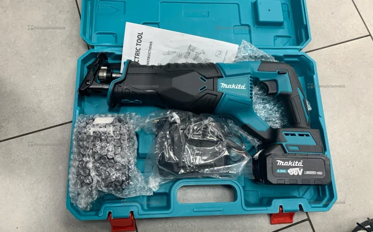 Сабельная пила Makita 36V 6.0Ah.