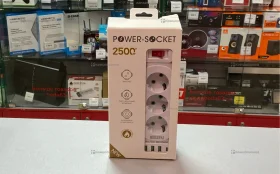 Купить Сетевой фильтр Power Socket f23u 3 розетки б/у , в Санкт-Петербург Цена:390рублей