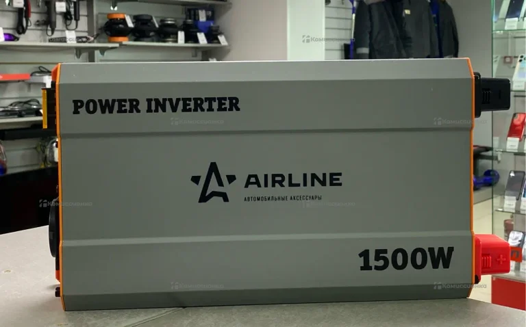 Инвертор Airline 24В-220В, 1500 Вт API-1500-10