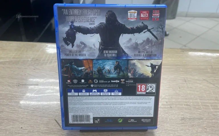 Игра Middle-earth: Shadow of Mordor для PlayStation 4