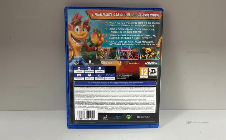 Диск Sony PS4 Crash Bandicoot 4