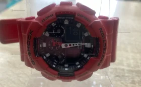 Купить Часы  CASIO GA-100B красные б/у , в Краснодар Цена:2490рублей