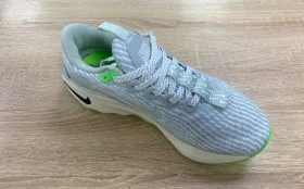 Купить Кроссовки Nike серо-зеленые 40р б/у , в Самара Цена:3000рублей