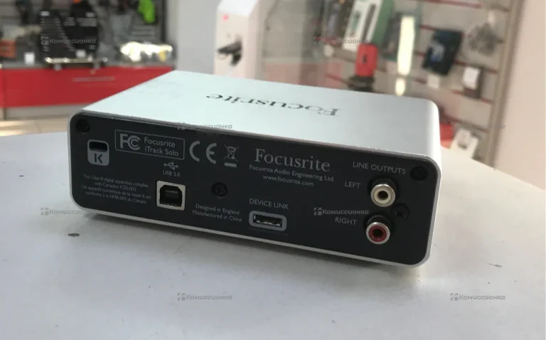 Аудиокарта Focusrite iTrack Solo
