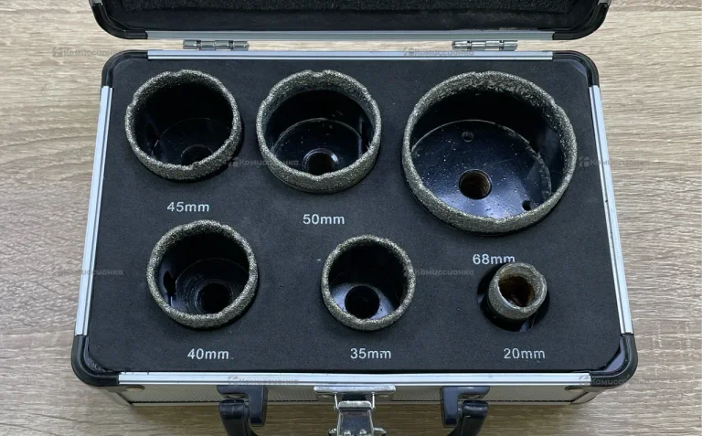 Коронки по керамограниту с 20mm по 68mm