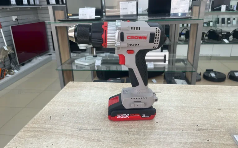 Аккумуляторный шуруповерт CROWN BL CT21090HMX-2 BMC