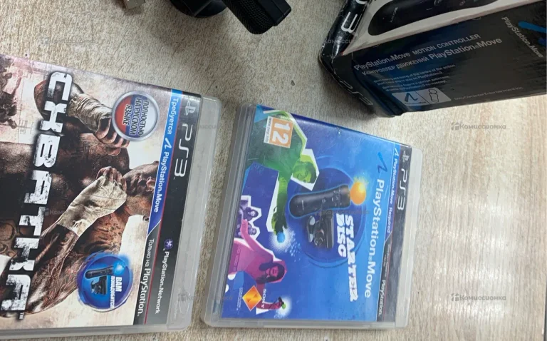 контроллер ps move cech-zcm1r + игра схватка