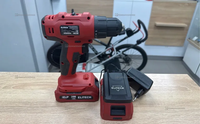 Дрель-шуруповерт ELITECH ДА 20-2СЛ