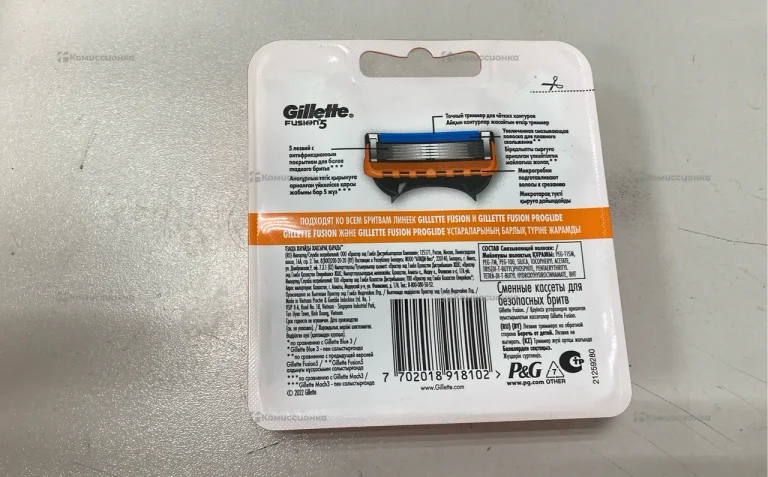 Кассеты Gilette Fusion 5 6 шт