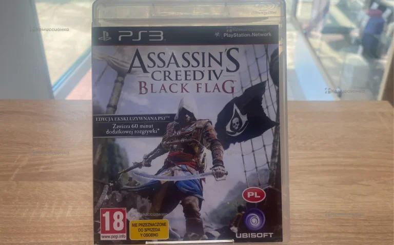 Sony Диск PS3 Assassin Creed 4 Черный Флаг