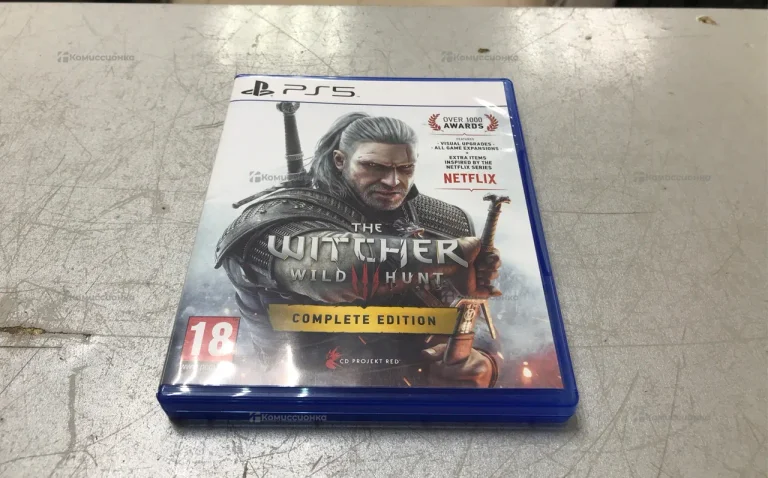 Диск Ps5  The Witcher wild hunt 3